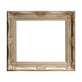 Antique French Rococo Style Gold/Silver Wood Painting Frames